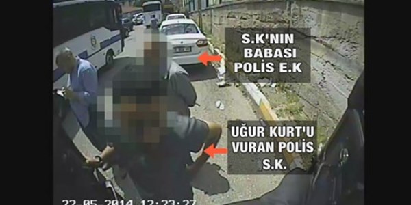 Polis babadan oğluna 'kıyak'!