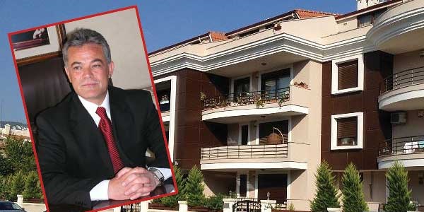 Ba�kan�n konutlar�na m�h�r