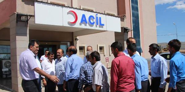 Sağlık personeline özür ziyareti