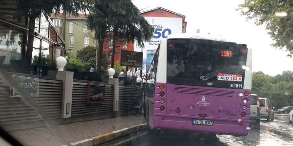 İstanbul'da bir otobüs kazası daha