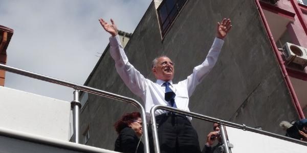Ekmeleddin İhsanoğlu ilk kez Hatay'da miting yaptı