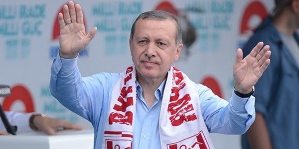 Erdoğan'ın konuşmasına ara vermesinin nedeni?