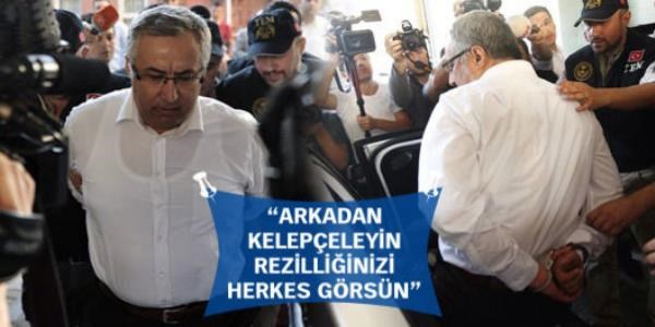 Yurt Atayün'ün arkadan kelepçelenmesiyle ilgili tutanak