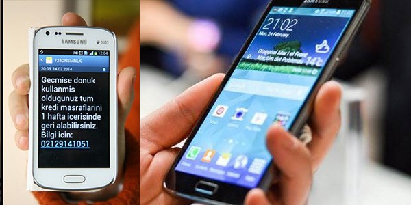 Tüketicilere SMS'li dolandırıcılık uyarısı