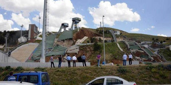 Erzurum'daki atlama kuleleri hakkında rapor hazırlandı
