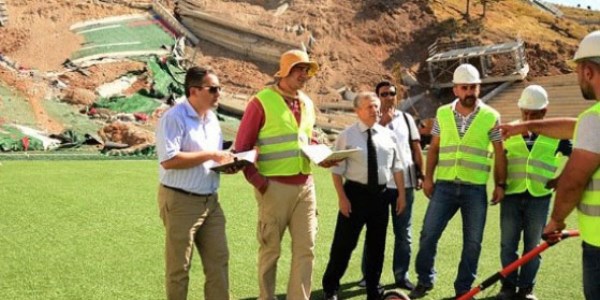 Atlama Kuleleri'nde teknik çalışmalar hızla ilerliyor