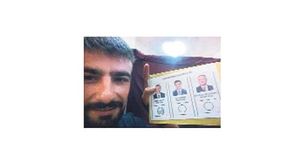 Oy pusulasının fotoğrafını çekene 250 lira ceza
