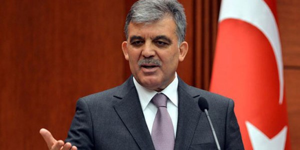 Gül'den veda resepsiyonu