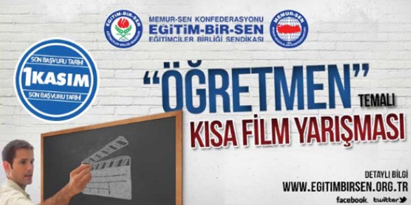 Eğitim-Bir-Sen'den öğretmenler için kısa film yarışması
