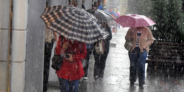 Meteoroloji'den sağanak yağış uyarısı