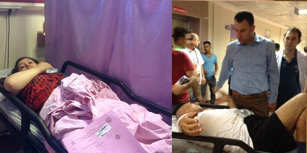 Hastane bah�esinde �at��ma: 1 �l�, 4 yaral�