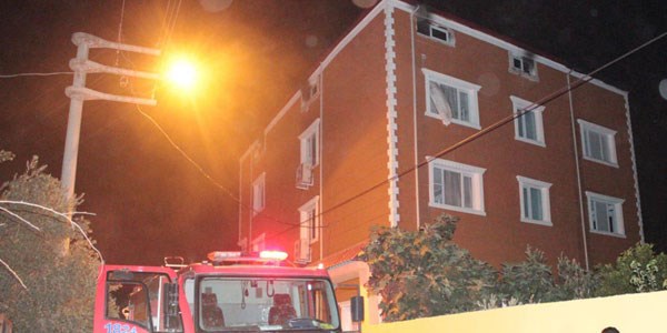 ��renci yurdunda korkutan yang�n