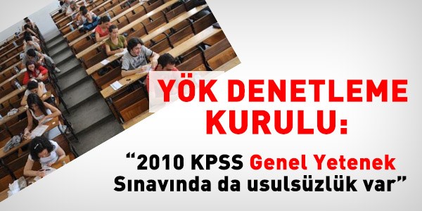 2010 KPSS Genel Yetenek sınavı da sızmış
