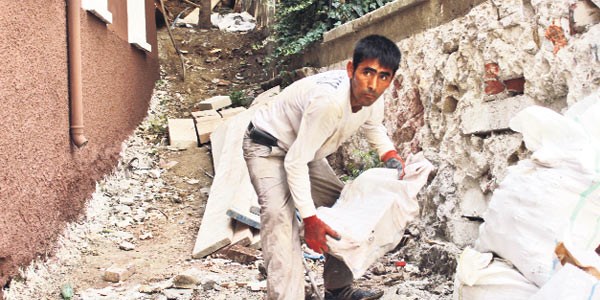 Şantiyeden sendika çıktı