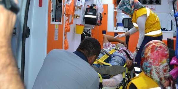 Adliye keşif aracı kaza yaptı: 7 yaralı