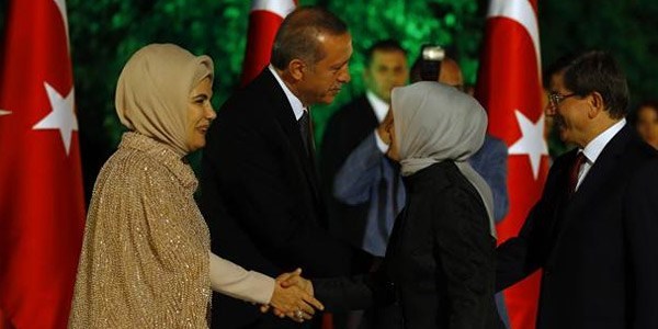 Köşk'te ilk resepsiyon