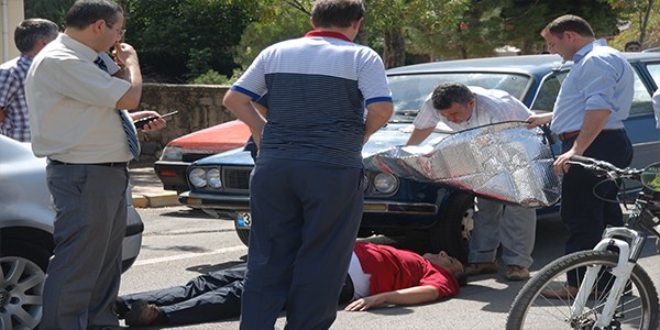 Yargtay hakimleri kaza geirdi: 3 yaral