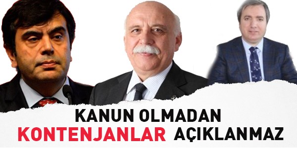 Kanun olmadan kontenjanlar açıklanmaz