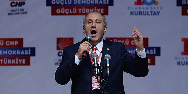 Muharrem �nce konu�mas�na �iirle ba�lad�