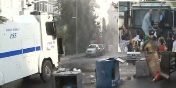 Mecidiyeköy'de polis müdahalesi