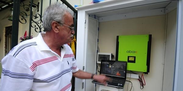 Fatura yüksek gelince kendi elektriğini üretti