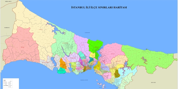 İstanbul'da iki ilçenin sınırları değişiyor
