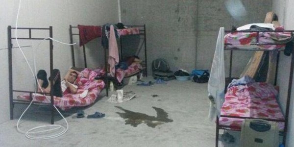 'İşçilerin koğuşları toplama kampı gibi'