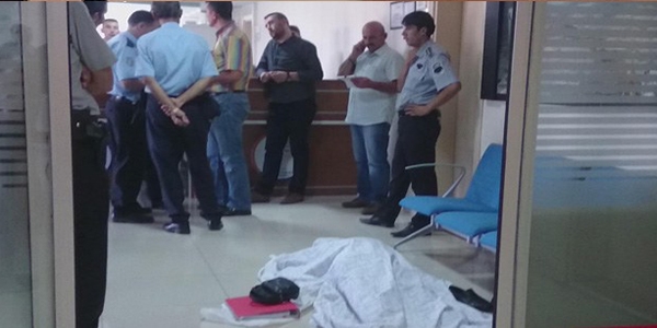 Harita mühendisi Tapu Müdürlüğü'nde öldü