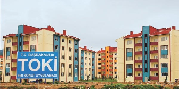 TOKİ'den10 bin lira peşinatla konut