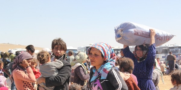 Türkiye'ye giren Suriyeli sayısı 100 bini buldu