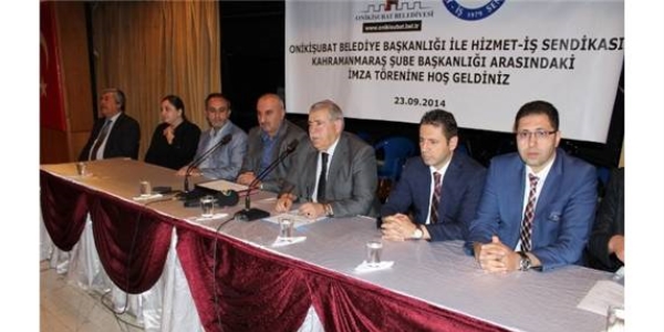 Onikişubat Belediyesi işçilerine 600 TL zam