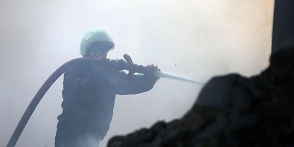 Hastanede yangın çıktı