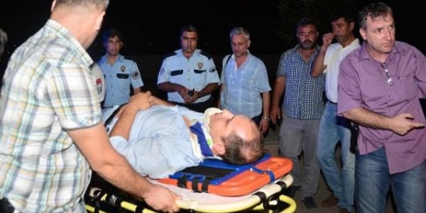 Polisi otomobiliyle 50 metre s�r�kledi