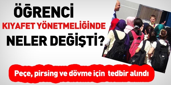 renci kyafet ynetmeliinde neler deiti?