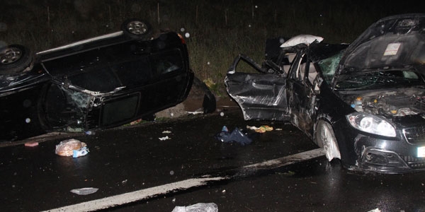 Bolu'da trafik kazası: 2 ölü, 7 yaralı