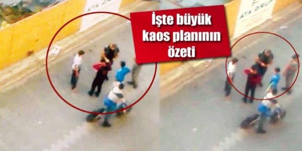 Para kar��l���nda kaos yaratm��lar