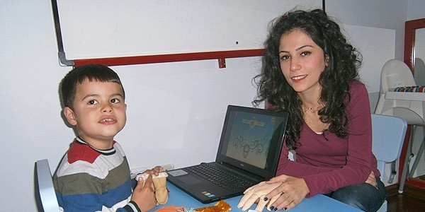 Engelli çocuklara 'çipli' oyuncak