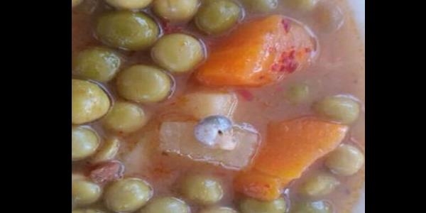 Hastenede salyangozlu ��le yeme�i