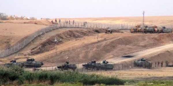 Mardin'in Suriye s�n�r�nda askeri hareketlilik