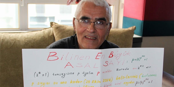En büyük asal sayıyı bulduğunu iddia etti!