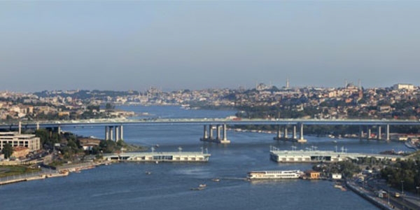İstanbul'da koca köprü kayboldu!