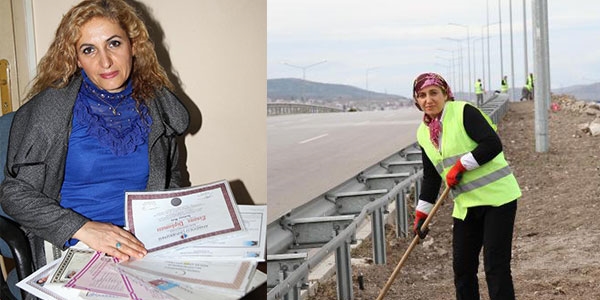 3 üniversite bitirdi, kazma- kürek çalışıyor