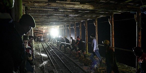 18 maden i��isini kurtarma �al��malar� s�r�yor