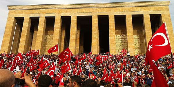 Ba�kent'te ilk t�ren An�tkabir'de