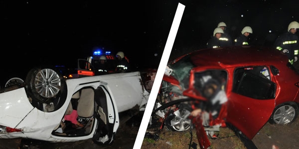 Edirne'de feci kaza: 4 ölü, 4 yaralı
