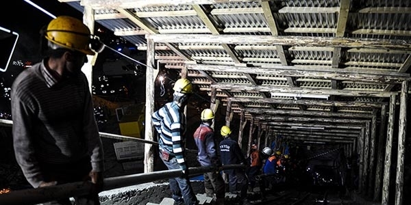 Ermenek'teki madende kaçak elektrik çıktı