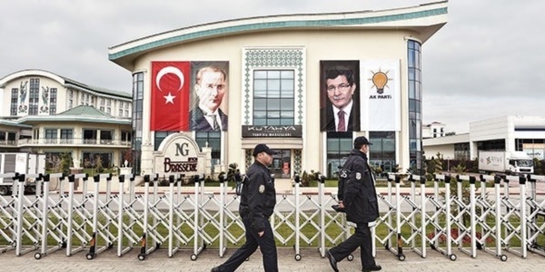 Ak Parti toplantısı için Afyon'da güvenlik en üst seviyede