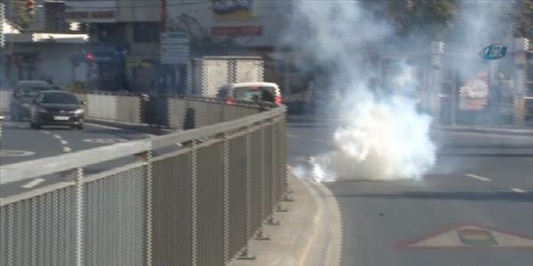 Okmeydanı'nda liseyi işgal etmeye çalıştılar!