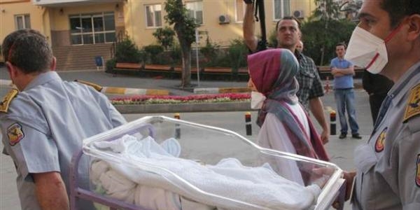 İstanbul'da hastanede yangın!
