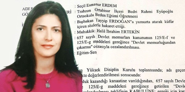 İhraç edilen öğretmen: Bir şey yapmadan infaz edildim
